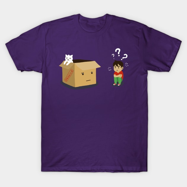 Thinking Outside the Box T-Shirt by ghury13